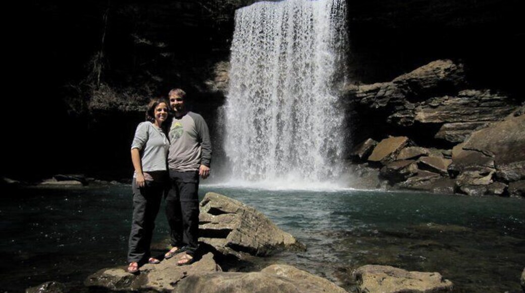 Greeter falls. Fun day hike for anyone. Cool views and water all around