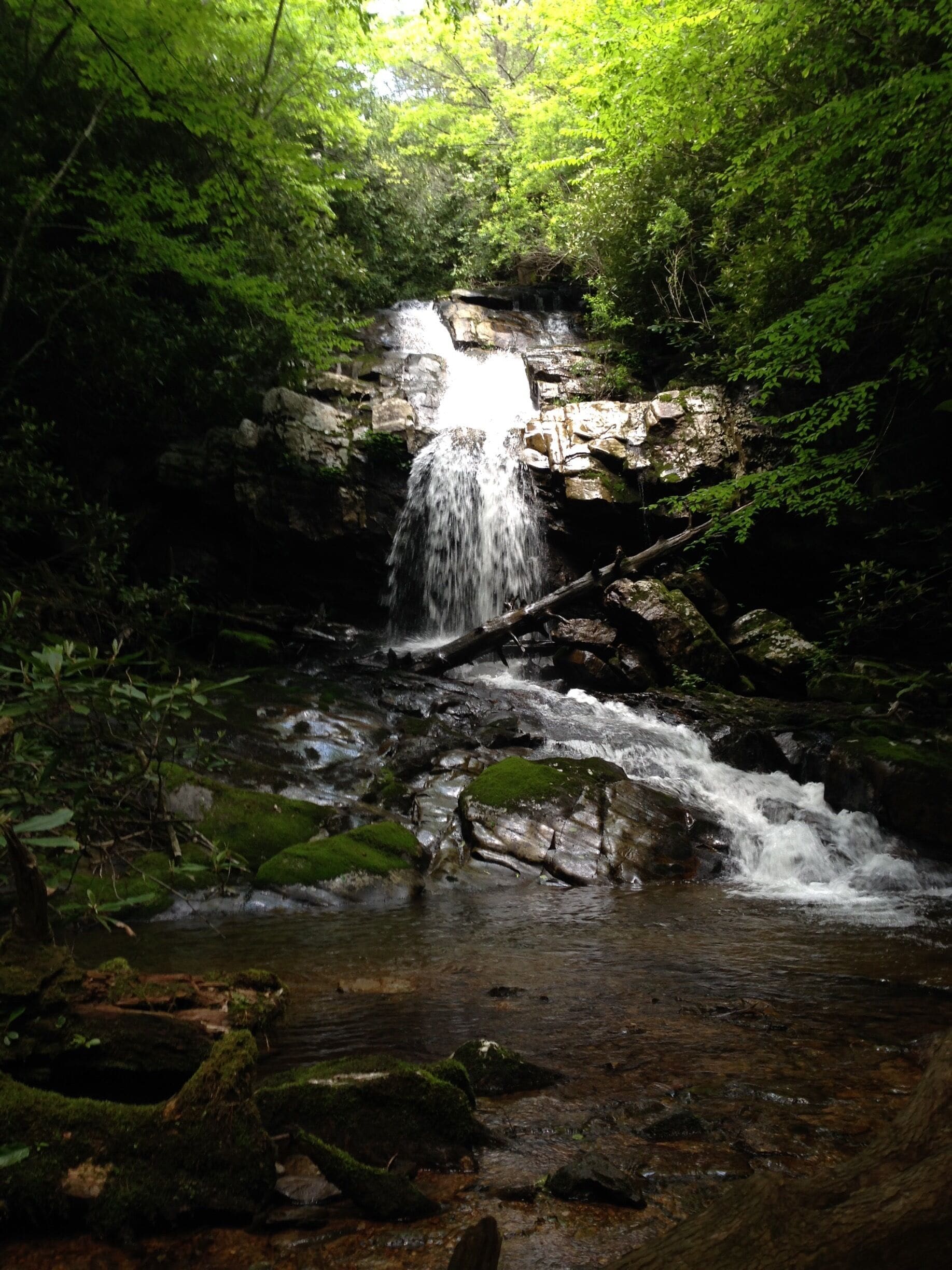 Beautiful and very much isolated. This is one of 5 other waterfalls located in the park. Majority of these falls are located off "ninja" trails. Trails that are not so noticeable at first or second glance. 