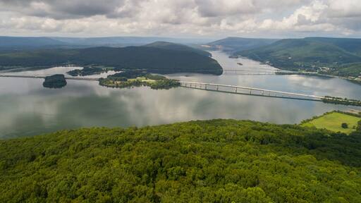 Aerial image Tennessee River
