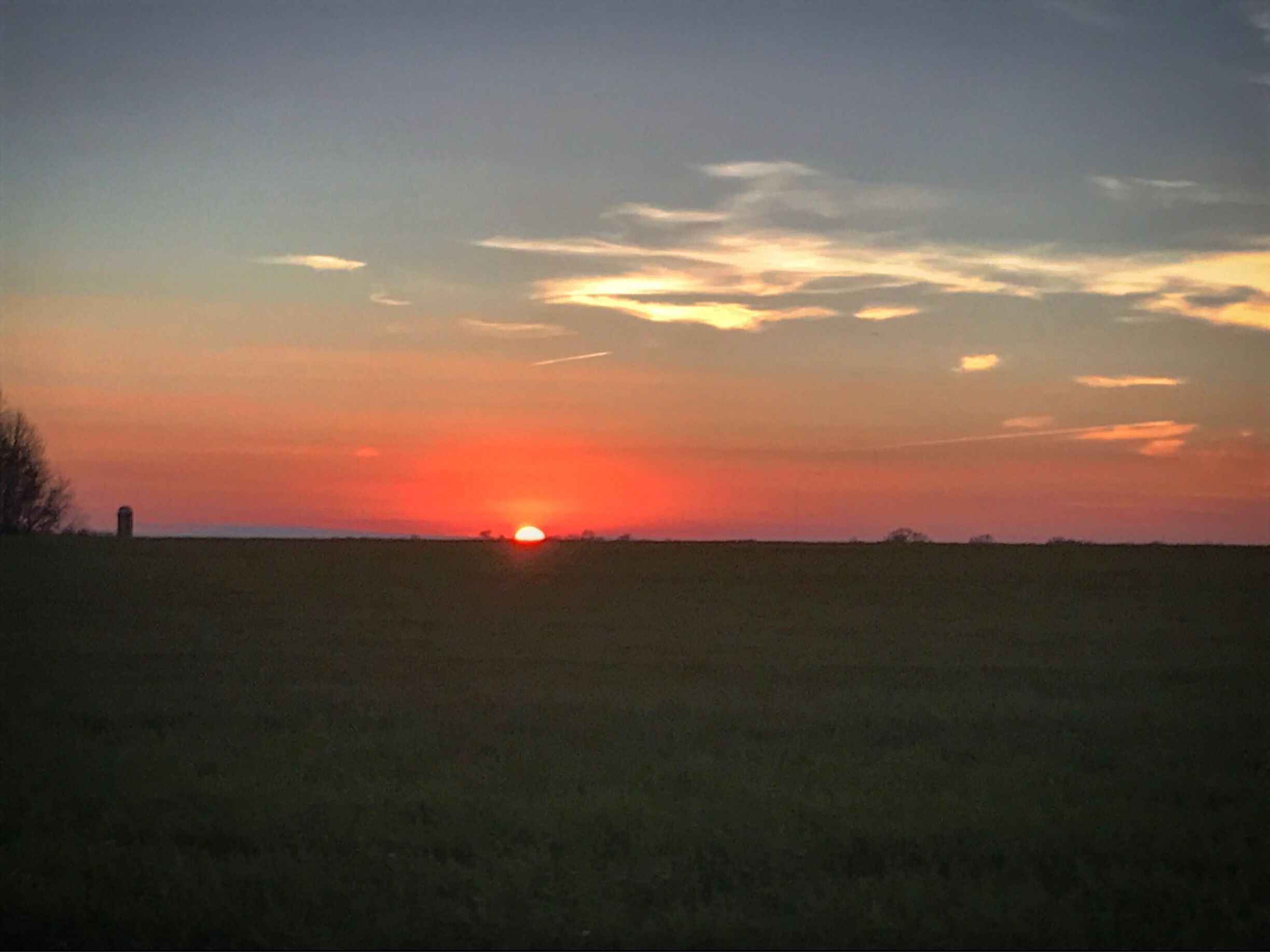 Cloudy but bright at low tide.