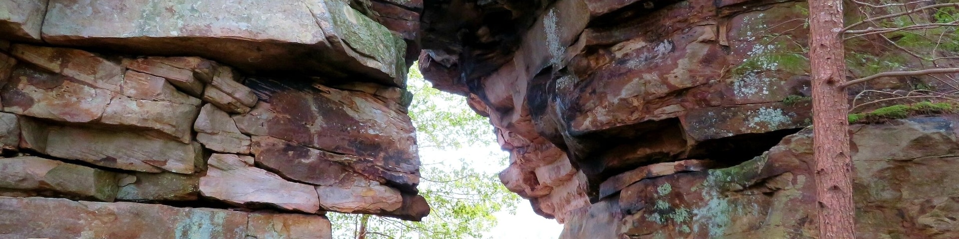 I love seeing unusual rock formations. Can you see the heart ❤