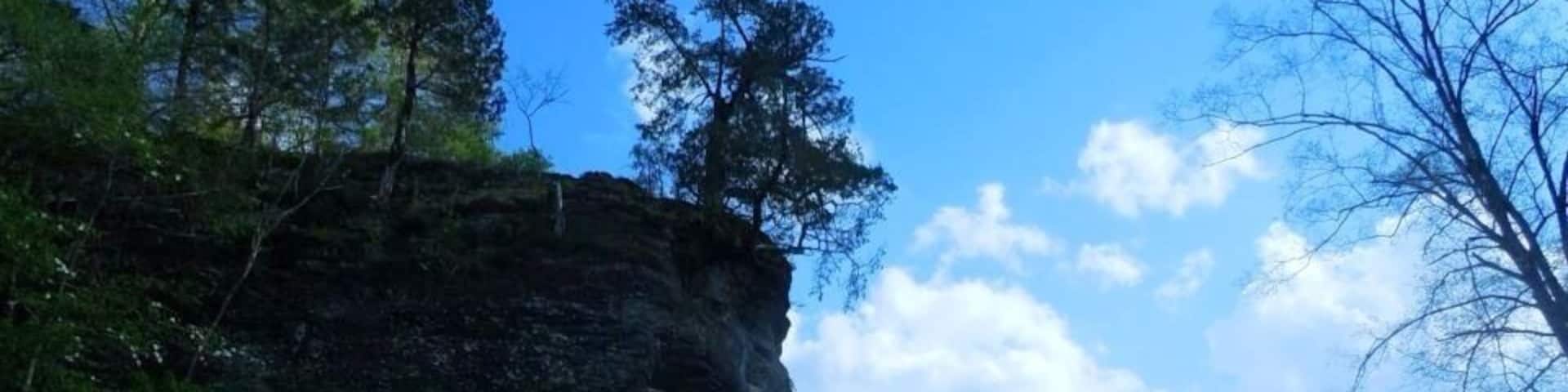 One of my favorite kayaking destinations outside of Nashville. This is a section of the Piney river.