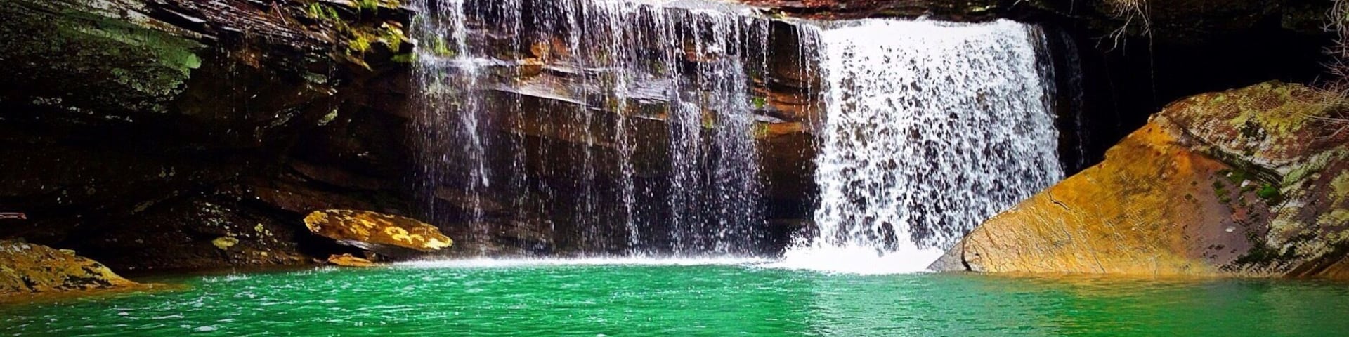 Springtime at Imodium Falls. 2014