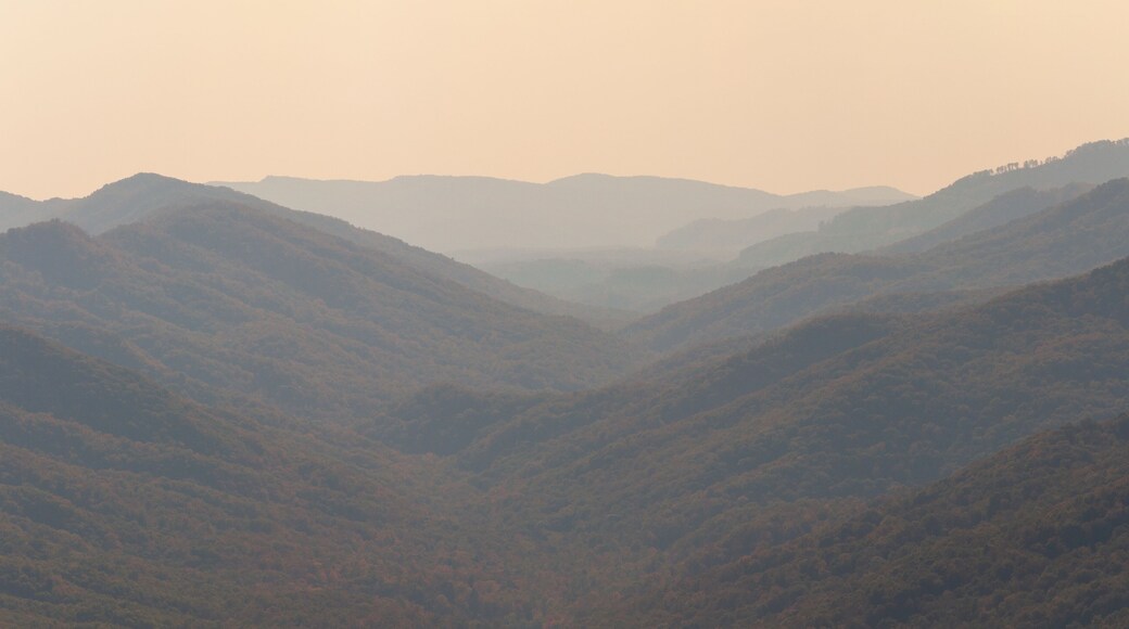 Hazy Morning Overlook at Cumberland Gap National Historical Park