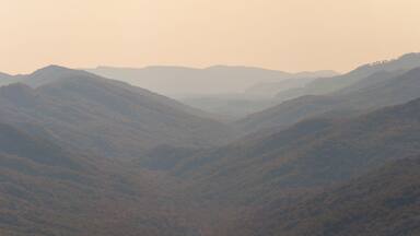 Hazy Morning Overlook at Cumberland Gap National Historical Park