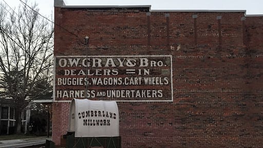 Decided to take the side roads between North Carolina and Virginia, instead of the main highway and came across this advertisement.