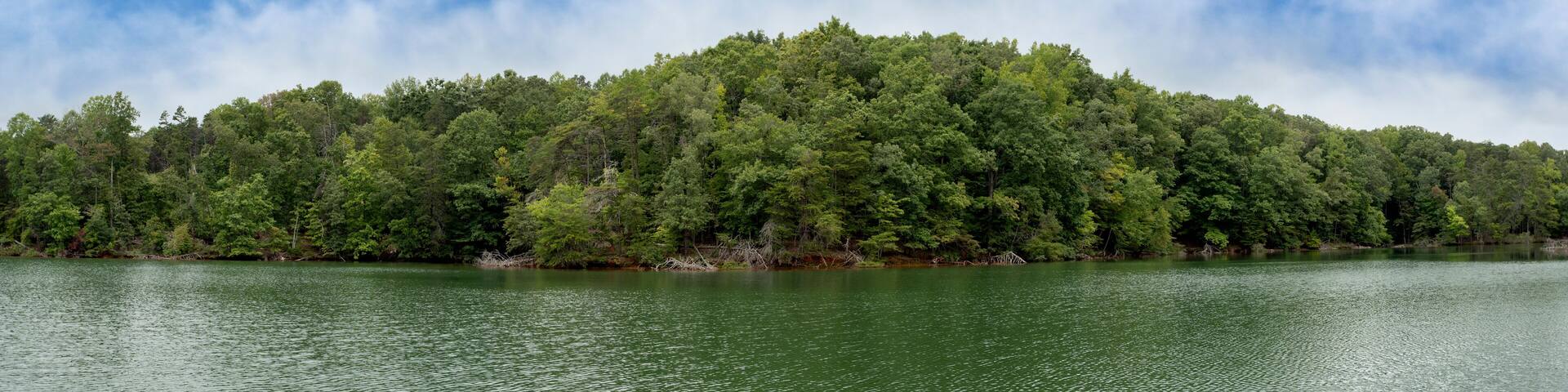 Smith Mountain Lake Virginia panorama.