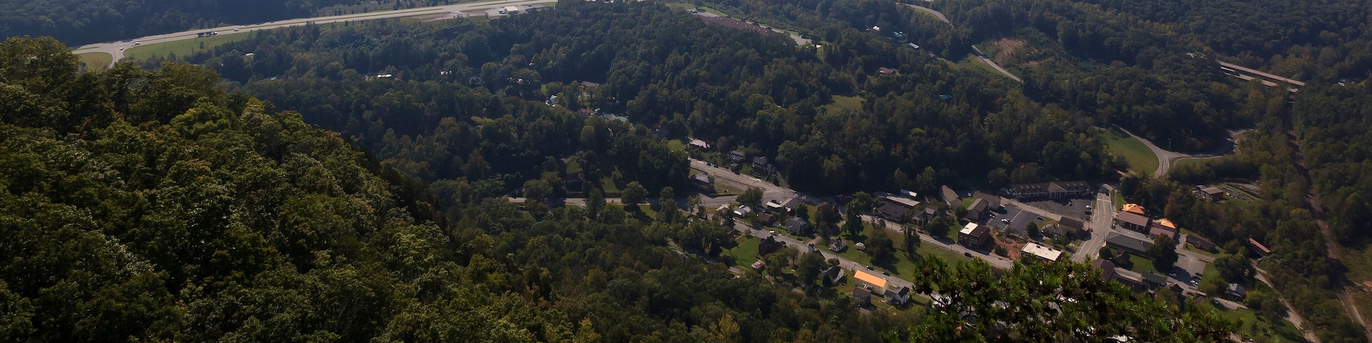 Cumberland Gap View from Pinnacle Overlook in Kentucky