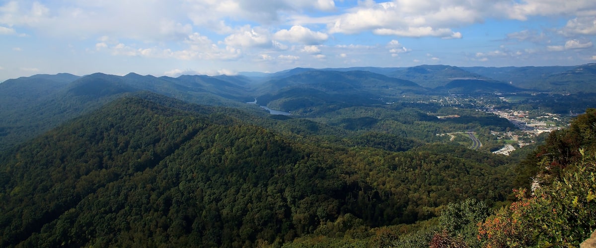 Middlesboro View from Pinnacle Overlook in Kentucky