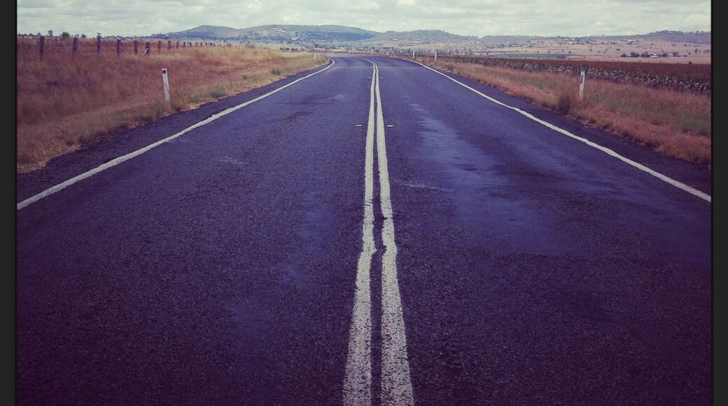 Road tripping in Australia heading to the sunflower farms on the Darling Downs, Queensland #OnTheRoad