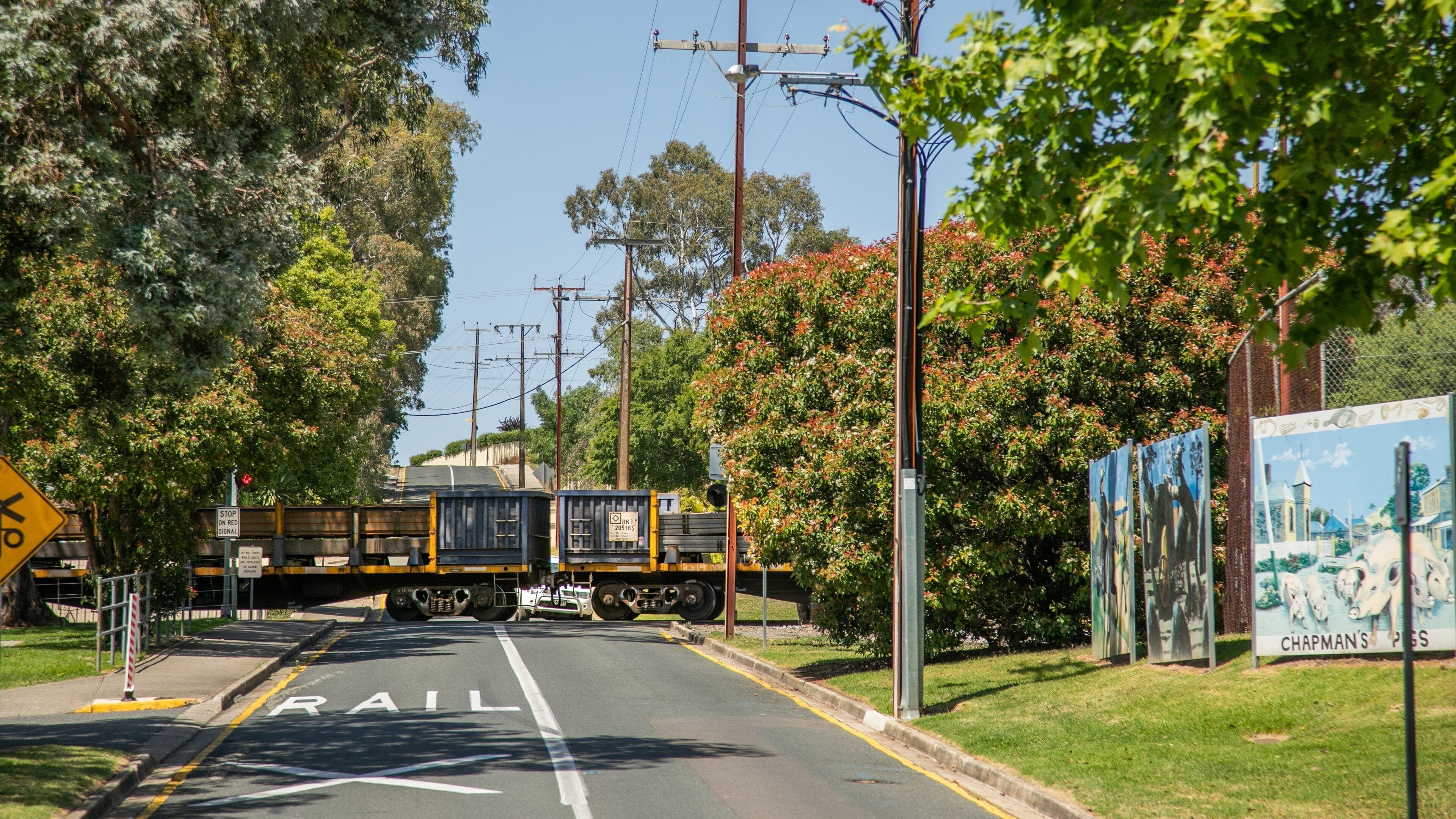 Nairne showing railway items