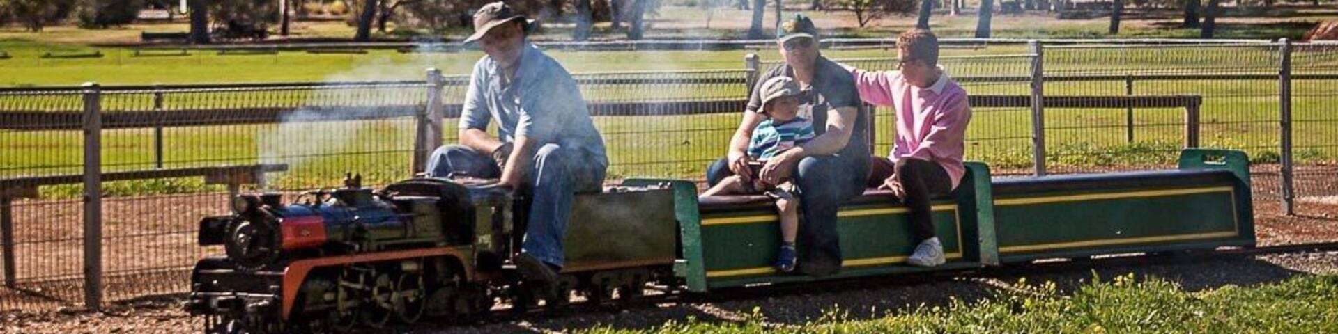 who doesn't love time outdoors, riding a steam train, lol