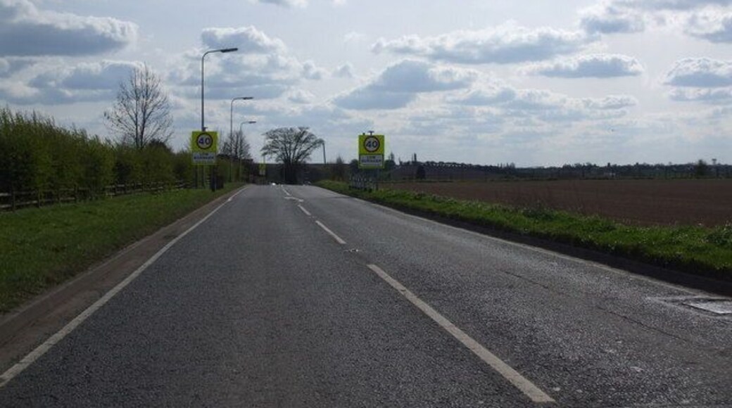 Entering Low Burnham