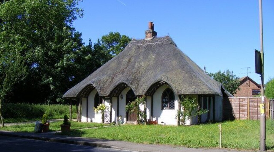 Pretty cottage with unusual gothic style windows This attractive property is situated on the west side of the A113, just south of its junction with the A128 to Brentwood.