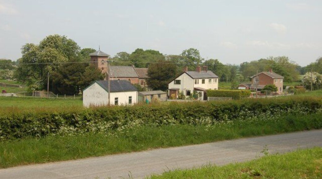 Criggion Village and Church