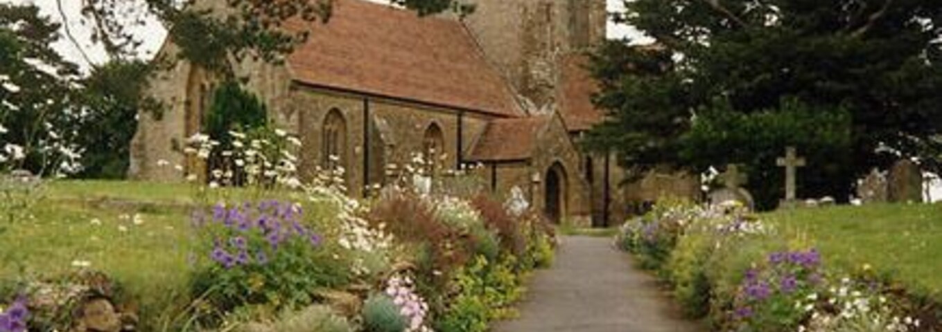Odcombe church. The cruciform church stands on a hill overlooking Yeovil to the east. Brympton d'Evercy is also nearby