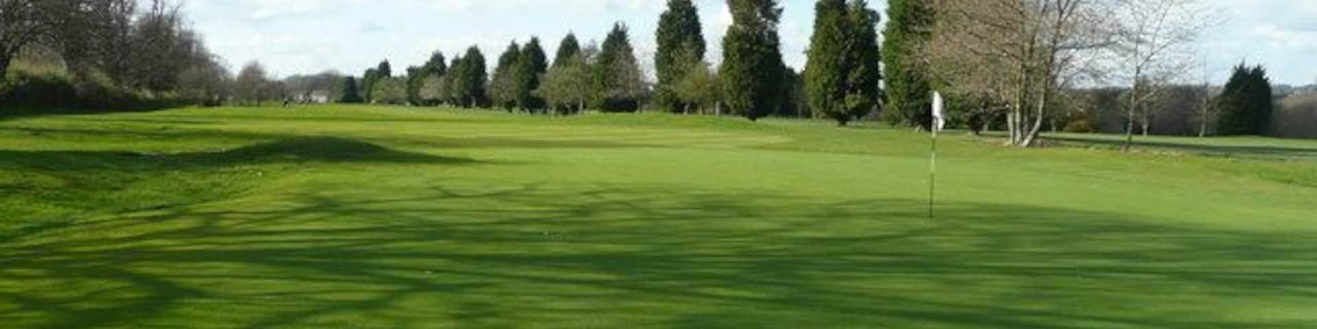 Fourteenth Hole At Flackwell Heath Golf Club. Viewed the footpath off Links Way.