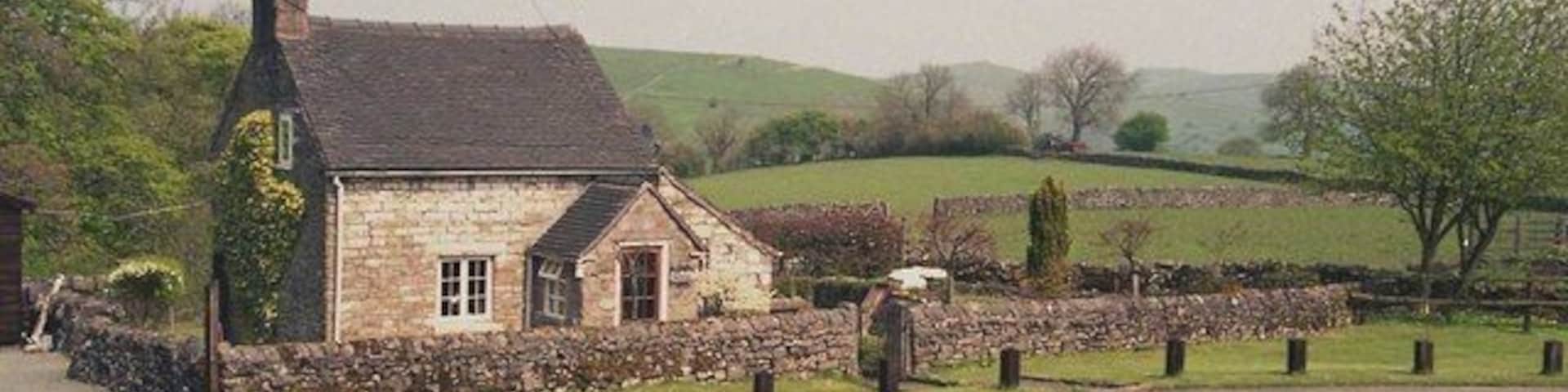 Old cottage Many many decades ago, very distant relatives lived in this relatively small cottage and brought up a large brood of children. Life must have been very hard in those days.