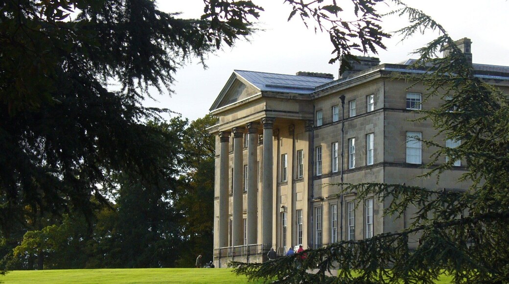 The house in Attingham Park, Atcham, Shropshire, seen from the east