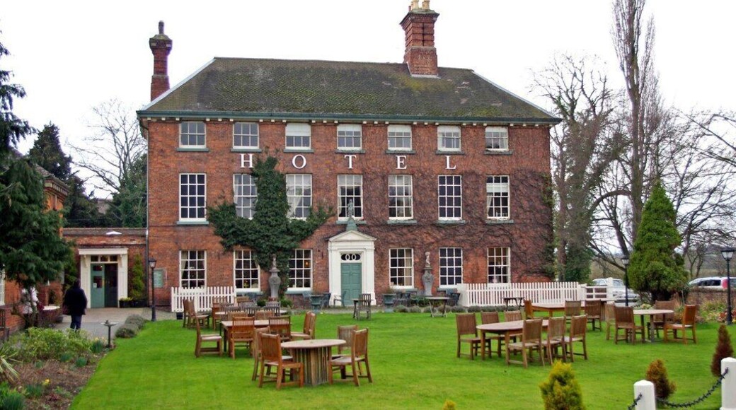 Photograph of the Mytton and Mermaid Hotel, Atcham, Shropshire, England