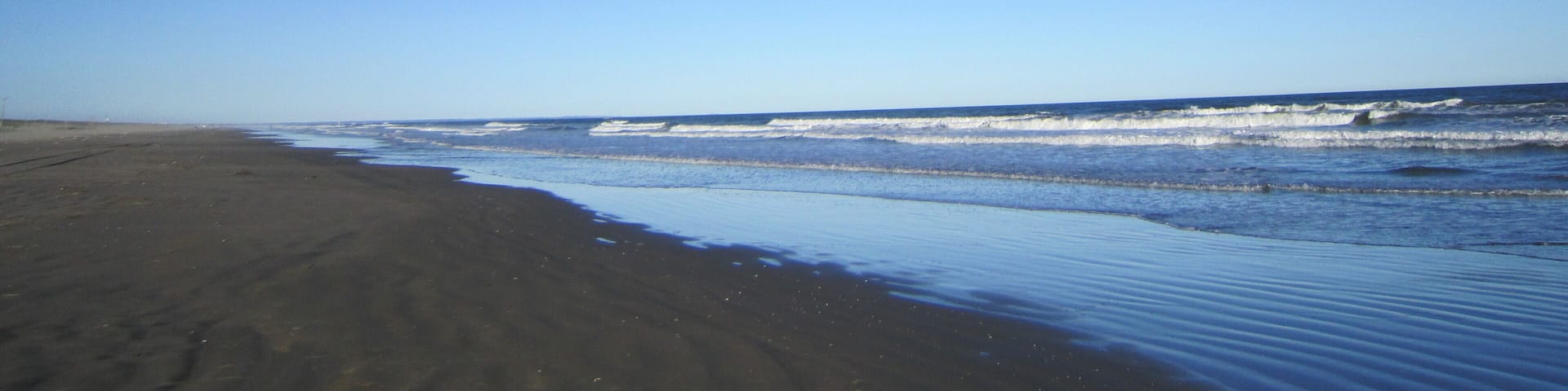 蓮沼海浜公園付近(九十九里浜、山武市)