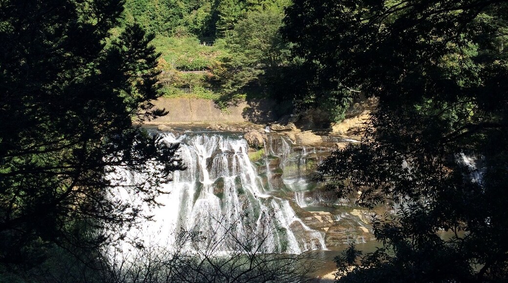 Beautiful waterfall called Ryumon no Taki, which means Dragon Gate falls.