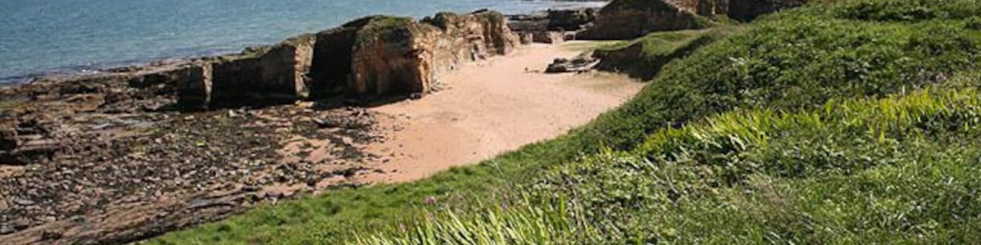 Rumbling Kern View southwards from near The Bathing House.