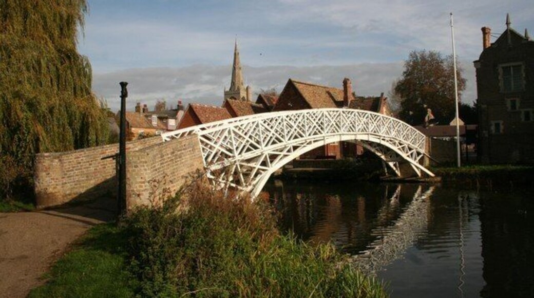 Chinese Bridge Built in 1827, spanning the River Ouse at Godmanchester