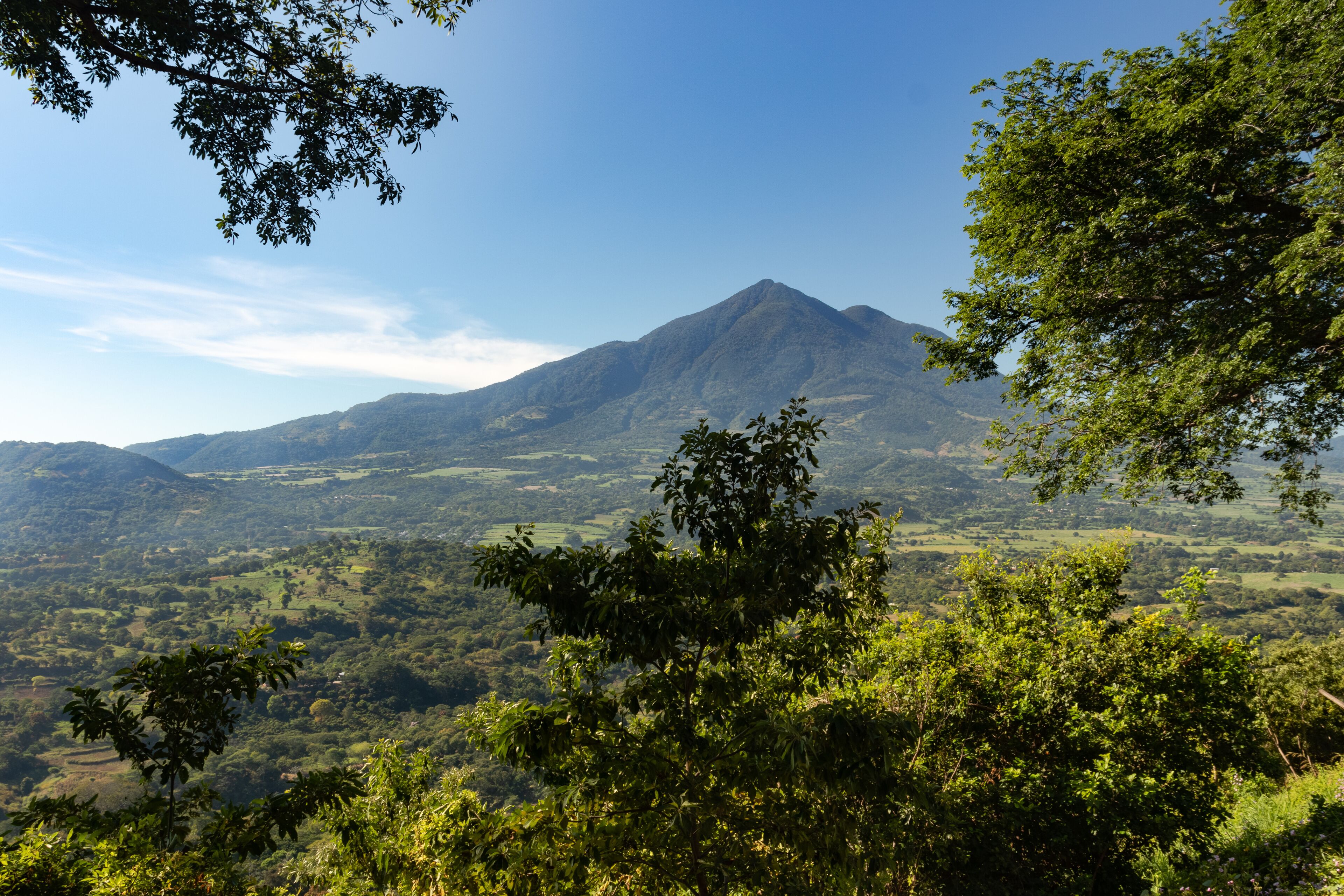  The Chinchontepec Volcano in San Vicente, El Salvador, Central America.