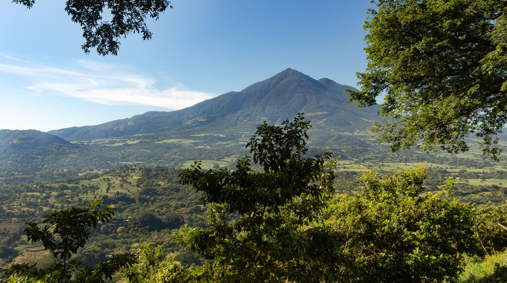 The Chinchontepec Volcano in San Vicente, El Salvador, Central America.