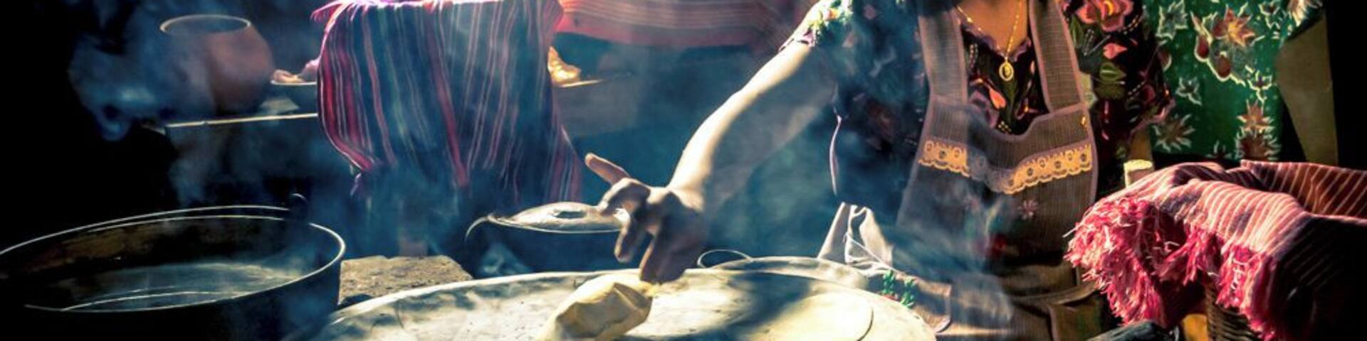 Today, I was lucky enough to eat at a local's house. The best thing ever.