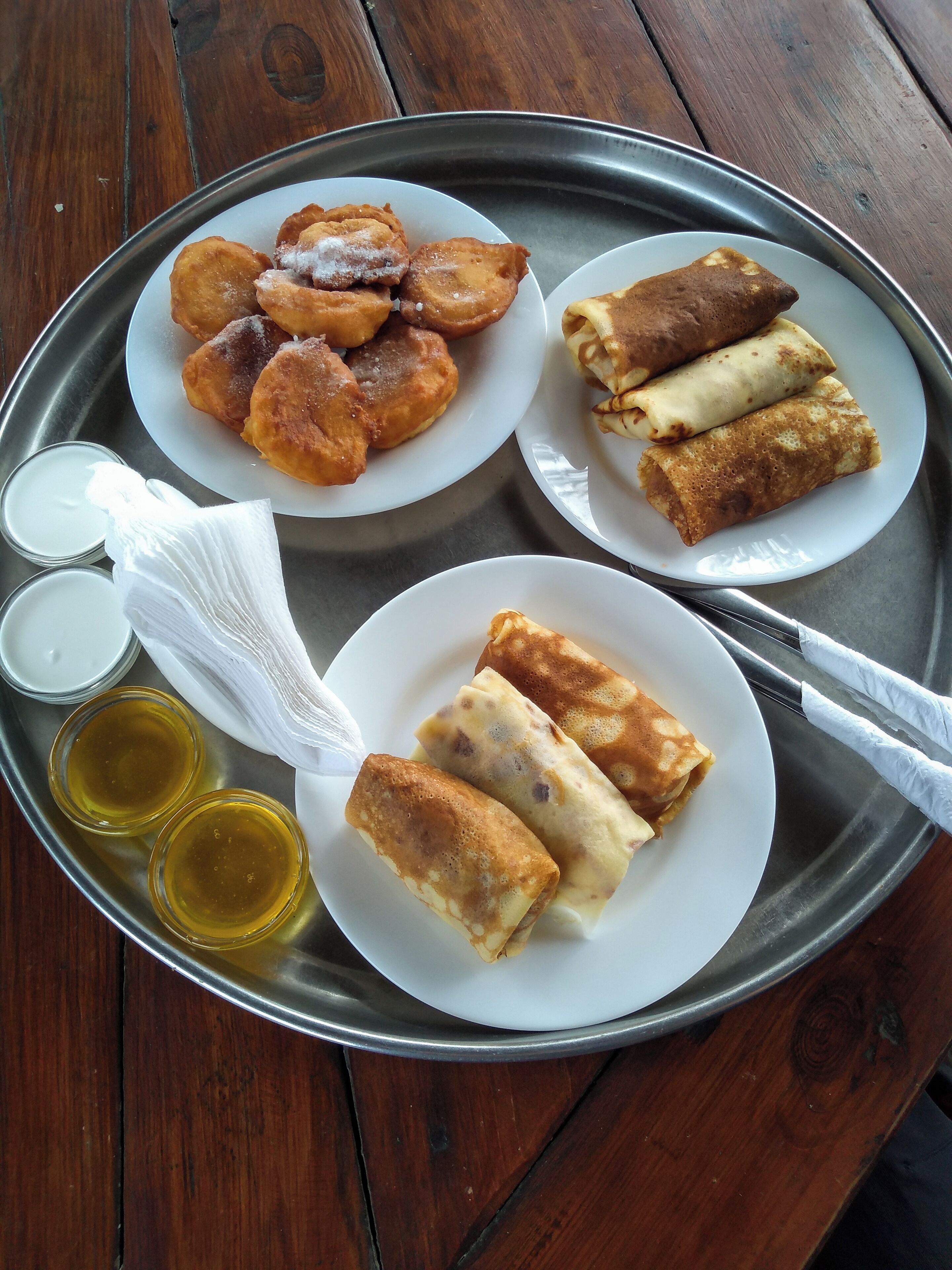 This is a fantastic place and base to explore the Ukrainian side of the Danube Delta.
The staff is lovely, the food is tasty [this is our breakfast, btw], you're surrounded by water and you feel at ease.
#delicious