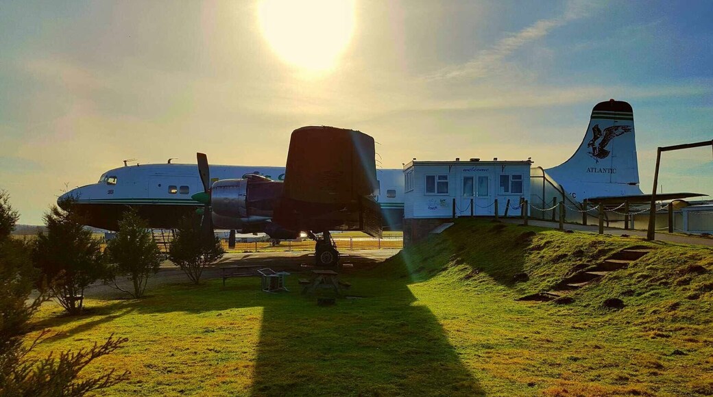 #LKsAwayDays had a nice spot of lunch inside this beaut of a classic airliner