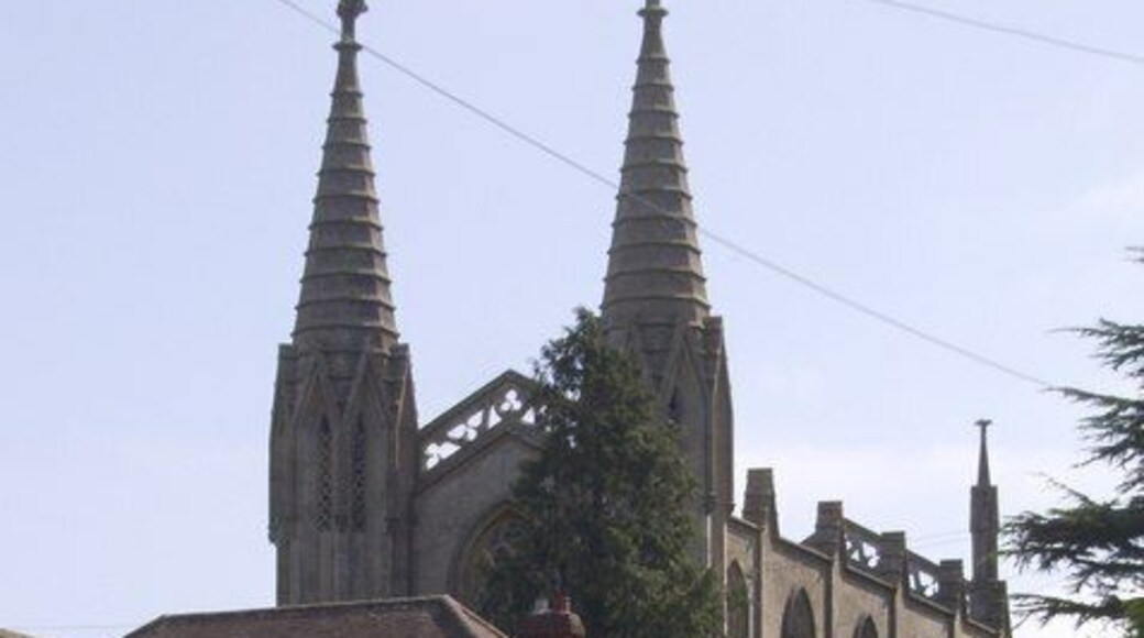 The former Christ Church, Rode Hill, Rode, Somerset, seen from the west. Built in 1824, but now converted into a private house.