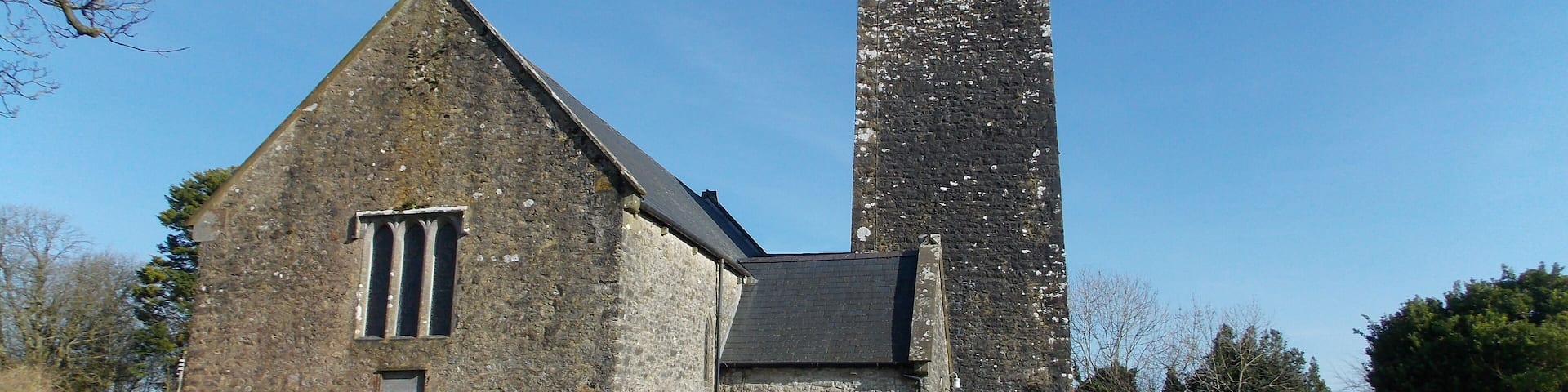 Beautiful old church in St Florence, Pembrokeshire, Wales