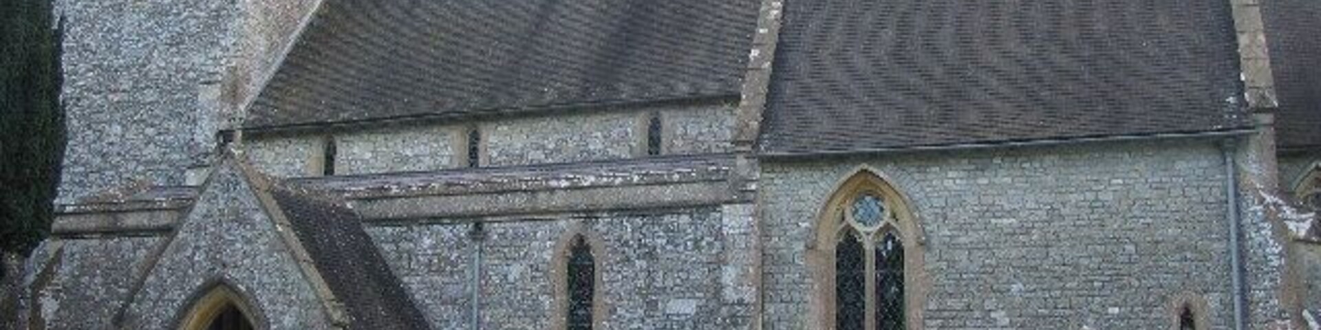 SS Peter and Paul parish church, Longbridge Deverill, Wiltshire, seen from the south