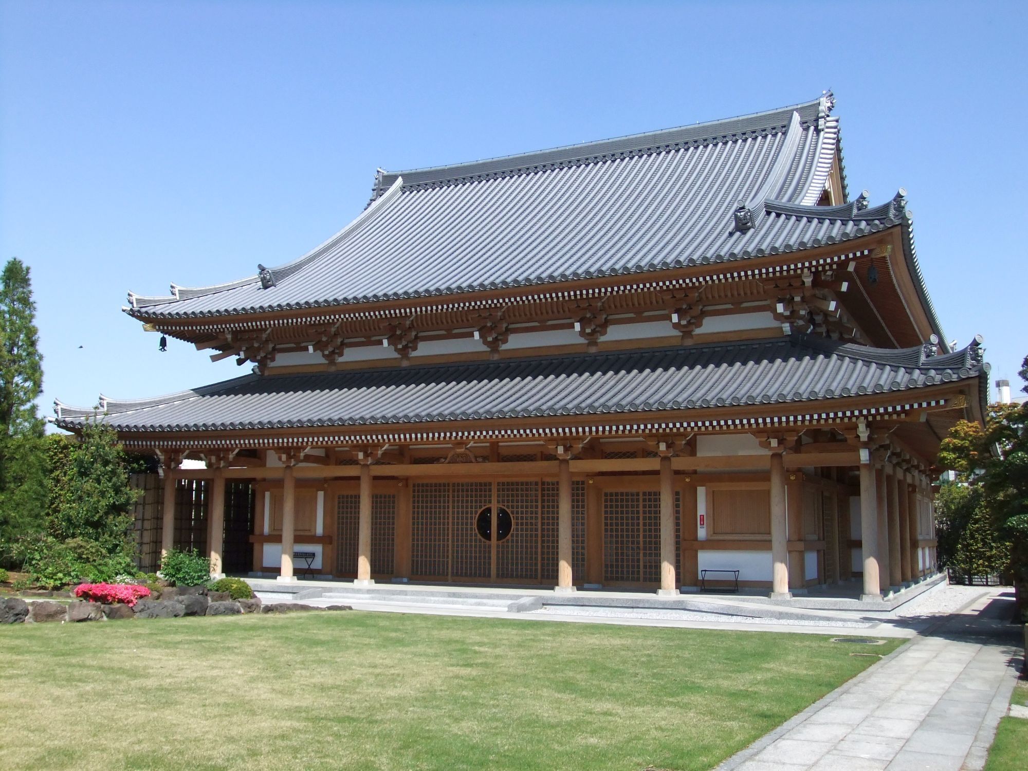 Amida-dō hall at Sangaku-in temple in Warabi-shi, Saitama