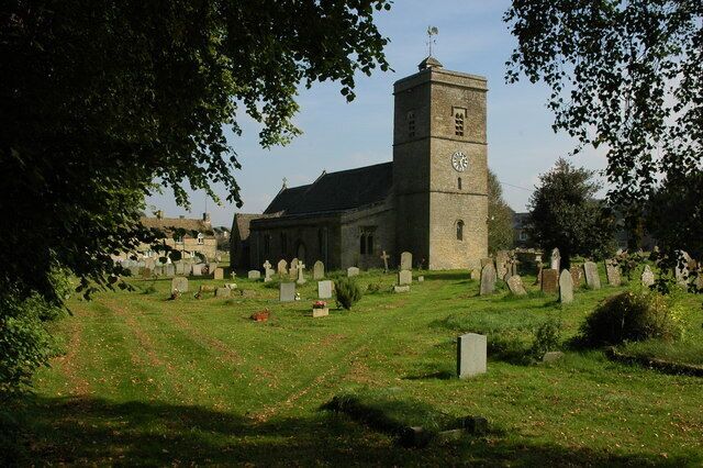 Church of England parish church of the Holy Trinity, Ascott-under-Wychwood, Oxfordshire.