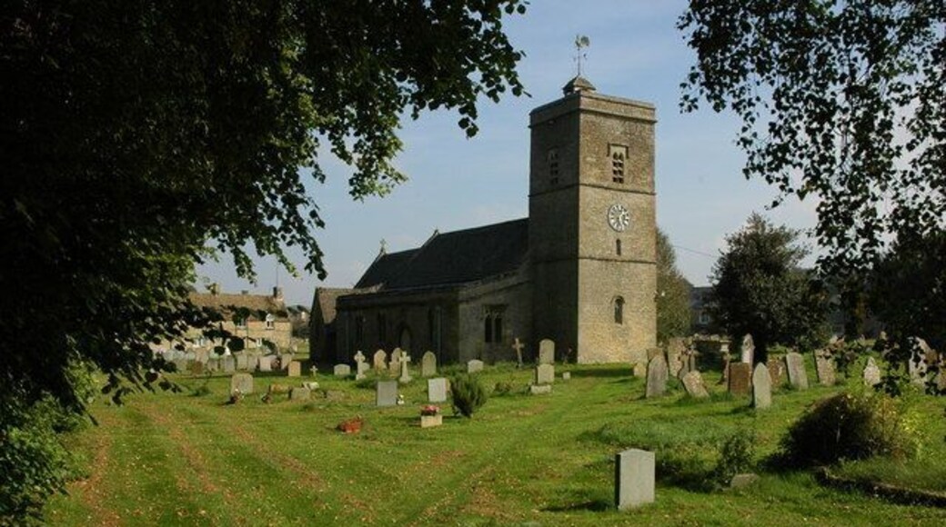 Church of England parish church of the Holy Trinity, Ascott-under-Wychwood, Oxfordshire.