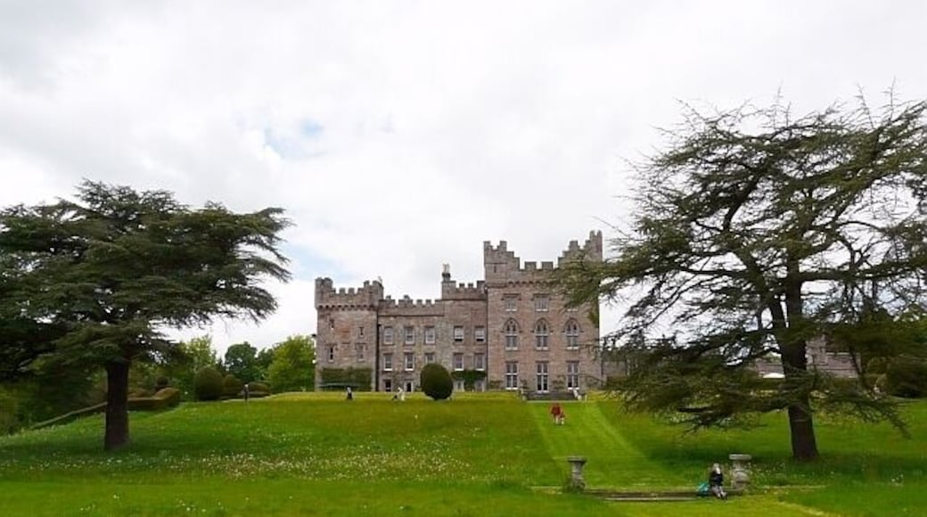 Hutton-in-the-Forest, view from the Low Garden