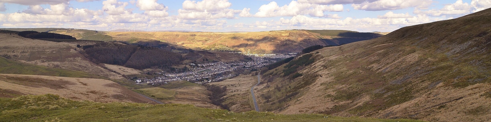 Bwlch Mountain, Rhondda. South Wales.