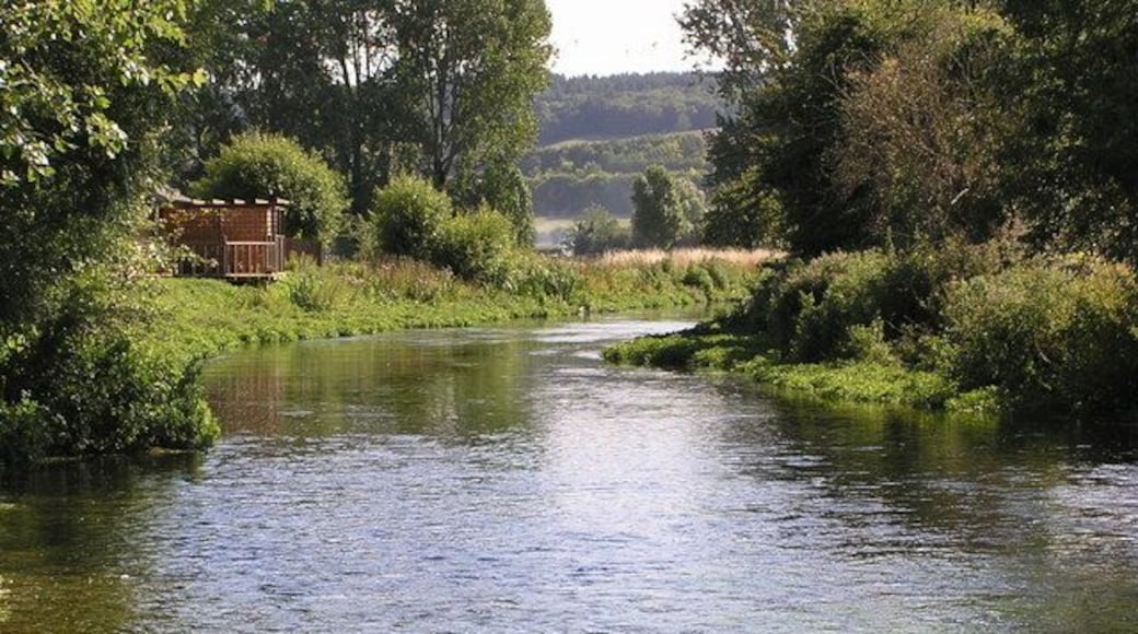 River Wylye, Great Wishford Who would guess that the A36 runs just a hundred metres North of here?