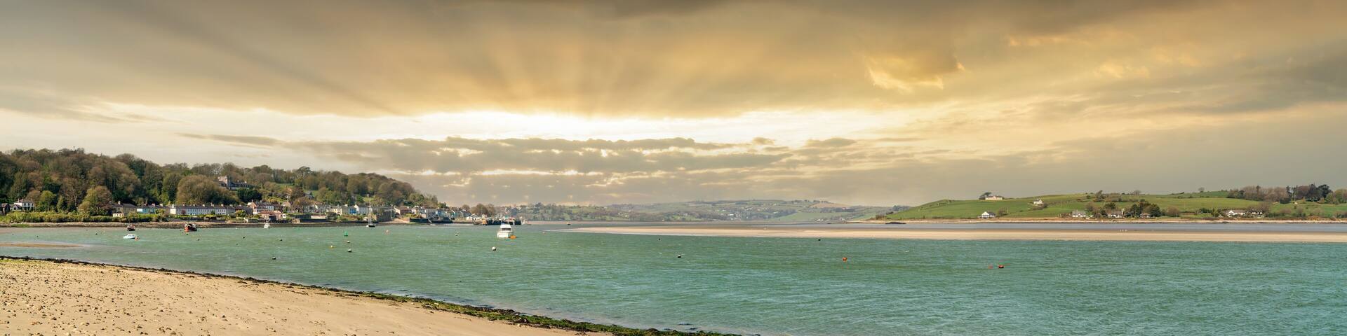 Panoramic view of Courtmacsherry