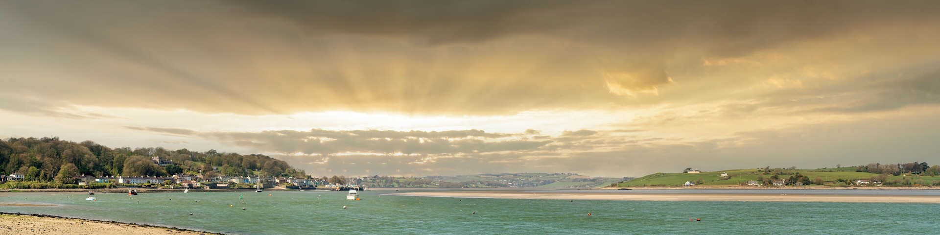 Panoramic view of Courtmacsherry