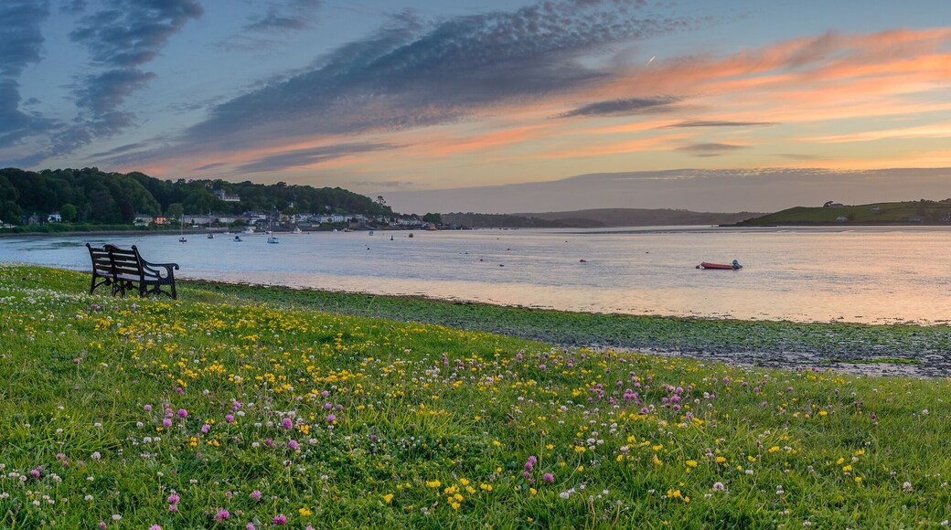 Courtmacsherry, Ireland. Panoramic shot.