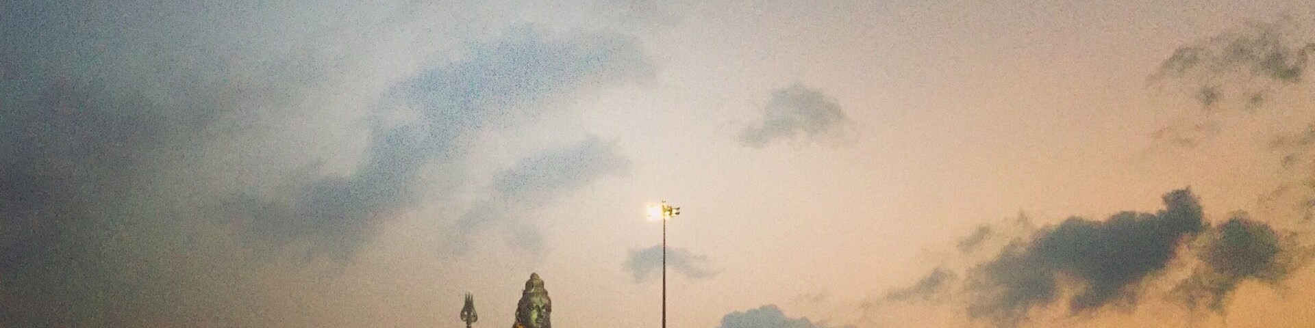 Lord Shiva statue in Karnataka, India