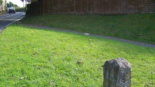 Milestone, Barford St Martin Late 18th century limestone pillar beside the A30. The Salisbury to East Knoyle road was turnpiked 1760-1762.