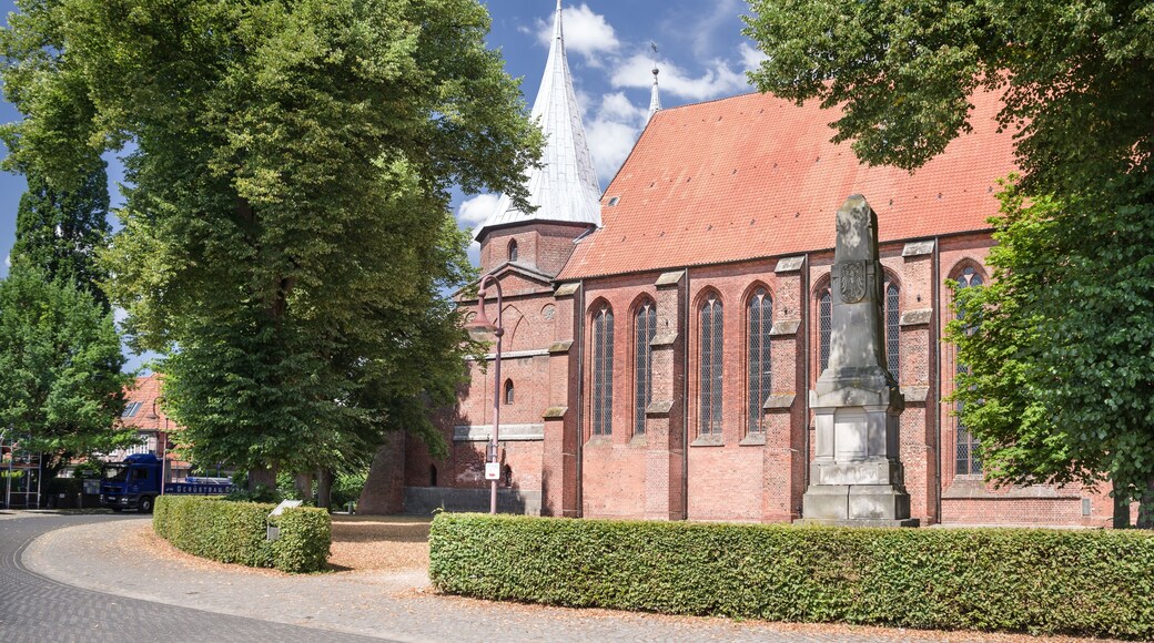 Dom zu Bardowick Seitenansicht Sommer sonnig