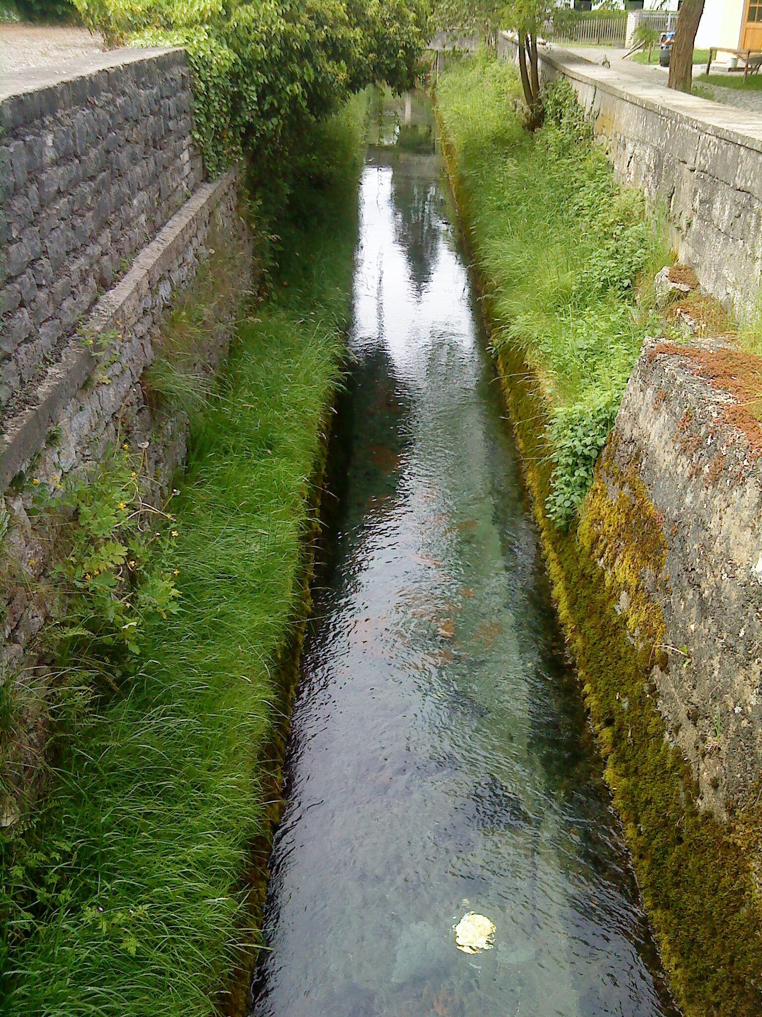 Der Hüttenbach in Obereichstätt