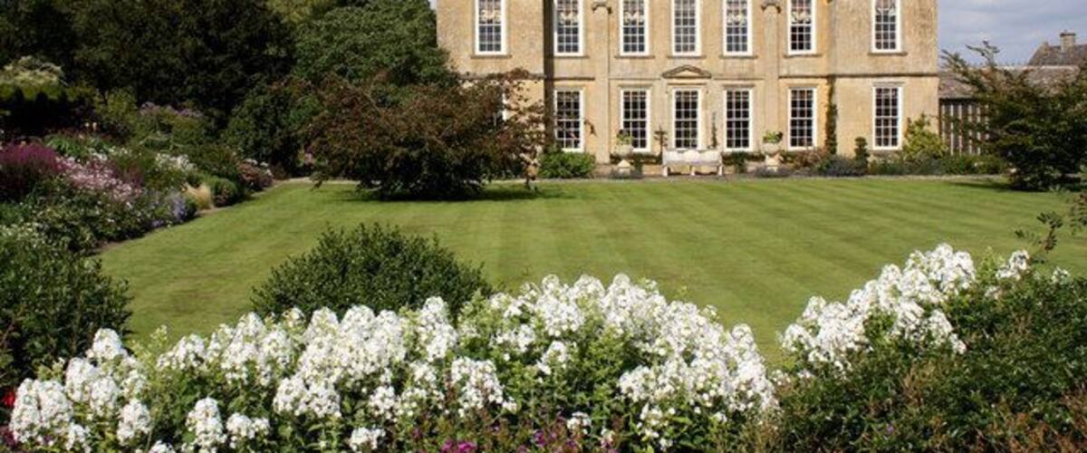 Bourton House, Bourton-on-the-Hill This house dates back to 1570. The beautiful gardens are occasionally open to the public. This was taken on the National Garden Scheme open day in August 2009. Visit www.bourtonhouse.com for further information.